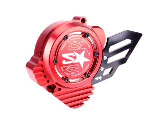 Cache d'allumage 2WIN Aero Flow Racing Rouge Derbi Euro 3 / 4