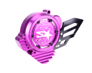Cache d'allumage 2WIN Aero Flow Racing Violet Derbi Euro 3 / 4