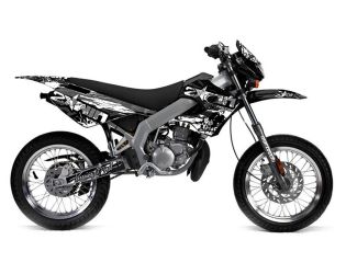 Kit déco 2WIN Noir Derbi Senda X-race SM 2003-2009