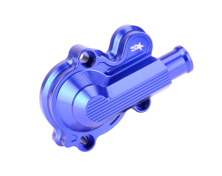 Cache de pompe à eau 2WIN High Flow Bleu AM6