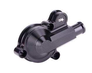 Cache de pompe à eau 2WIN High Flow Noir Derbi Euro 3 / 4