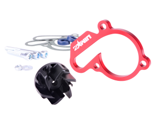 Kit pompe à eau 2WIN High Flow Rouge Derbi Euro 3 / 4