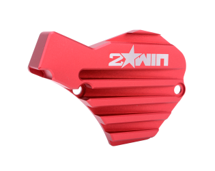 Carter obturateur de pompe à huile 2WIN CNC Rouge Mat AM6