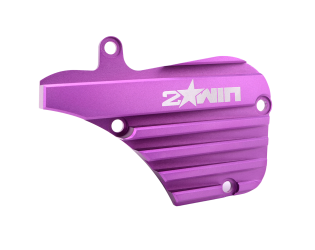Carter obturateur de pompe à huile 2WIN CNC Violet Mat Derbi Euro 3 / 4
