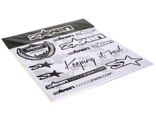 2WIN Official Stickers Sheet 20x20cm