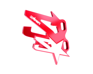 Protecteur de maître cylindre de frein arrière 2WIN CNC Rouge