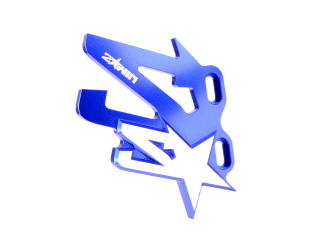 Protecteur de maître cylindre de frein arrière 2WIN CNC Bleu