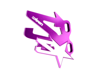 Protecteur de maître cylindre de frein arrière 2WIN CNC Violet