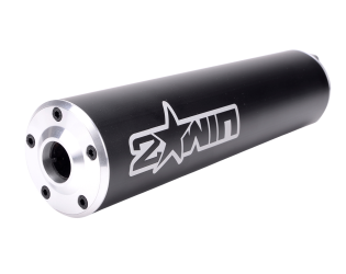 Silenciador de escape 2WIN Wictory Noir / Alu