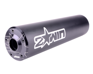 Silencieux d'échappement 2WIN Wictory Noir