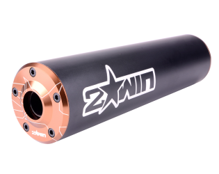 Silencieux d'échappement 2WIN Wictory Noir / Marron