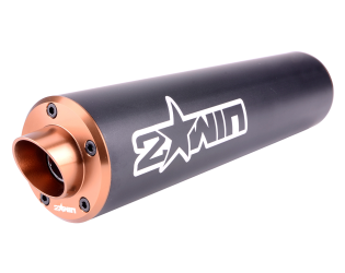 Silencieux d'échappement 2WIN Prodyx Noir / Marron