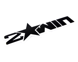 Autocollant 2WIN Fond Blanc 120mm