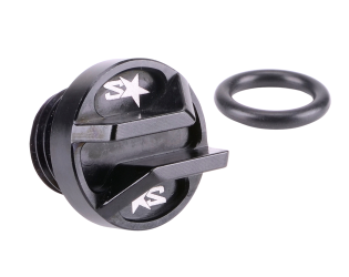 Bouchon de carter d'huile 2WIN CNC Noir AM6