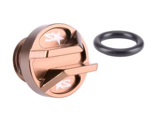 Bouchon de carter d'huile 2WIN CNC Marron AM6
