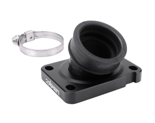 Pipe d'admission 2WIN 360° PWK 19-28mm Noir Mat AM6 / Derbi