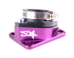 Pipe d'admission 2WIN CNC PWK 19-28mm Violet AM6 / Derbi