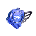 Cache d'allumage 2WIN Aero Flow Racing Bleu Derbi Euro 3 / 4