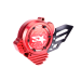 Cache d'allumage 2WIN Aero Flow Racing Rouge Derbi Euro 3 / 4