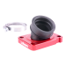 Pipe d'admission 2WIN 360° PWK 19-28mm Rouge AM6 / Derbi