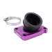 Pipe d'admission 2WIN 360° PWK 19-28mm Violet AM6 / Derbi
