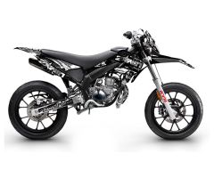 Kit déco 2WIN Noir Derbi DRD RACING 2011-2017