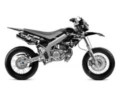 Kit déco 2WIN Noir Derbi DRD Racing SM 2004-2009