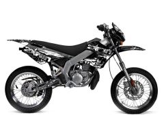 Kit déco 2WIN Noir Derbi Senda X-Treme 2003-2004