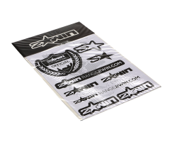 Planche d'autocollants 2WIN Official 9x12cm