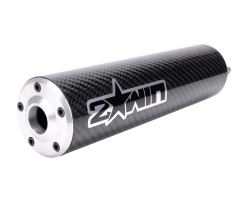 Silencieux d'échappement 2WIN Prodigy Carbone / Alu